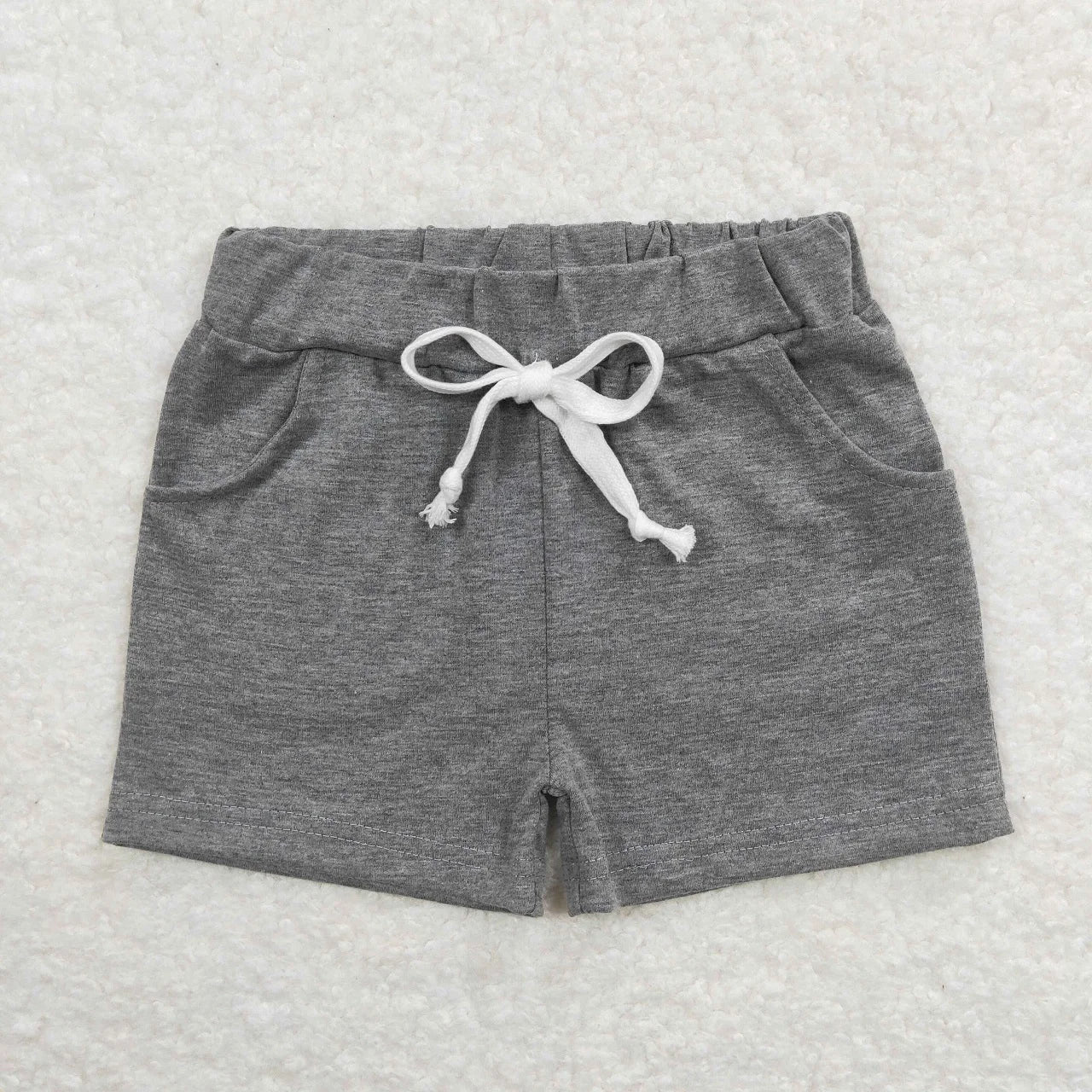 Toddler Boys Camo Pocket Shorts - Elastic Waist Summer Pant