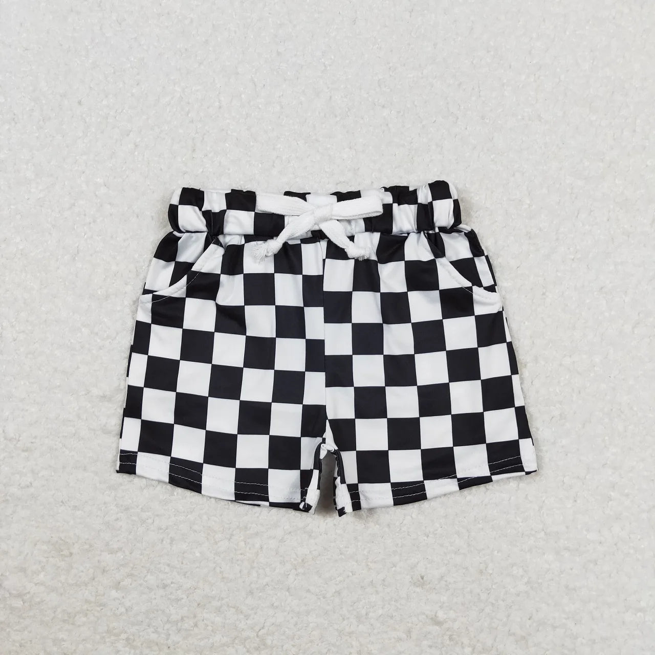 Toddler Boys Camo Pocket Shorts - Elastic Waist Summer Pant
