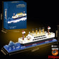 Titanic Iceberg Cruise Ship Building Blocks Set - Micro Brick Model