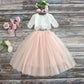 Girls Lace Top and Long Skirt Summer Outfit Set