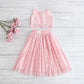 Girls Lace Top and Long Skirt Summer Outfit Set