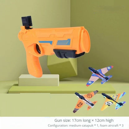 Kids Ejection Aircraft Shooting Game - Outdoor Parent-Child Toy