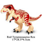 Jurassic Dinosaur Building Blocks Set - Raptor and T-Rex Figure Bricks