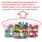 6-Piece Pull Back Car Model Set - Fire Truck Taxi Mini Vehicles