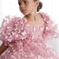 Baby Girls Butterfly Tulle Tutu Dress - Birthday Pageant Look