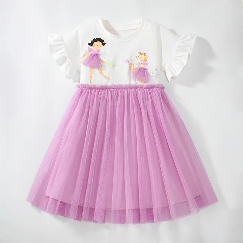 Baby Girls Cotton Summer Dress - Lovely Toddler Style