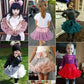 Girls Fluffy Tulle Tutu Skirt for Parties and Ballet