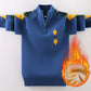 Boys Cotton Cardigan Sweater - Button Front Winter Layer