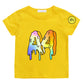 Kids Donut Graphic T-Shirt - Cotton Summer Short Sleeve Top