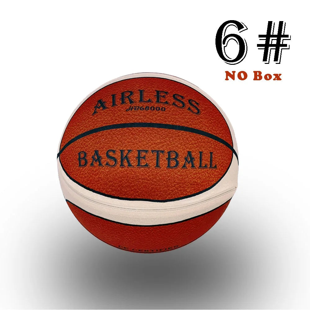 Silent Indoor Basketball With Cover - PU Foam Quiet Dribble Ball