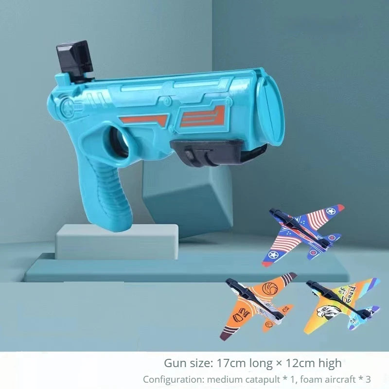 Kids Ejection Aircraft Shooting Game - Outdoor Parent-Child Toy