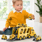 Diecast Carrier Truck Set - Engineering Vehicle Play Set