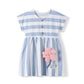 Baby Girls Cotton Summer Dress - Lovely Toddler Style