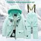 Kids Waterproof Windproof Ski Suit - Warm Snow Play Coat