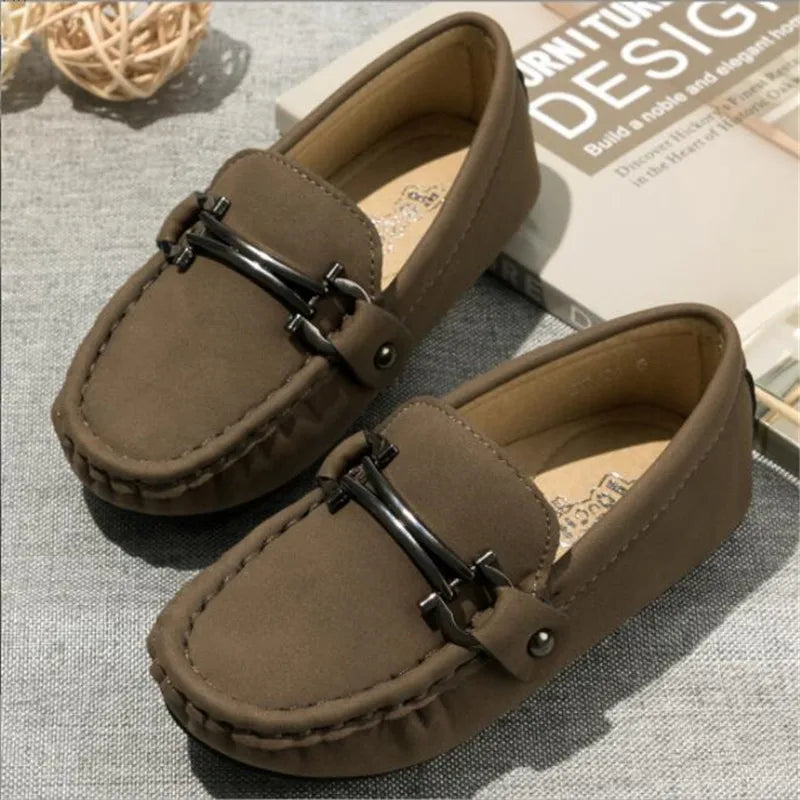 Kids Soft Slip-On Loafers - Casual Autumn Flats