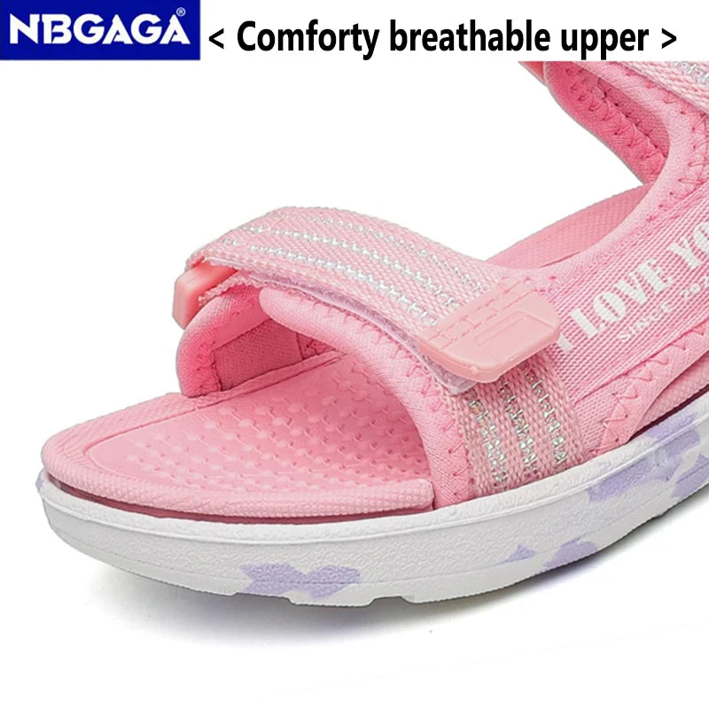 Girls Lightweight Non Slip Beach Water Sandals