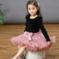 Girls Fluffy Tulle Tutu Skirt for Parties and Ballet