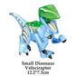 Jurassic Dinosaur Building Blocks Set - Raptor and T-Rex Figure Bricks