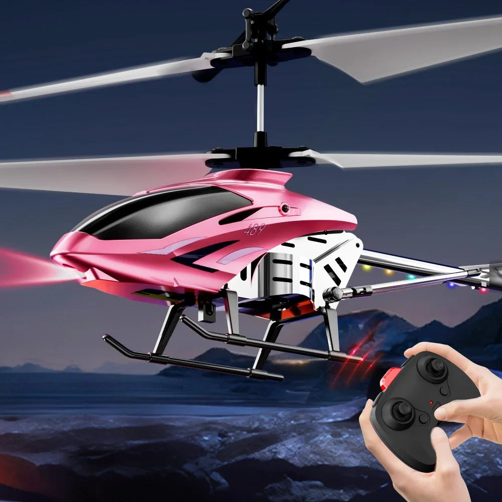 2.4G Remote Control Helicopter - USB Charging Light-Up Aircraft