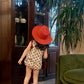Girls Dot Suspender Shorts Set - Summer Two Piece Outfit