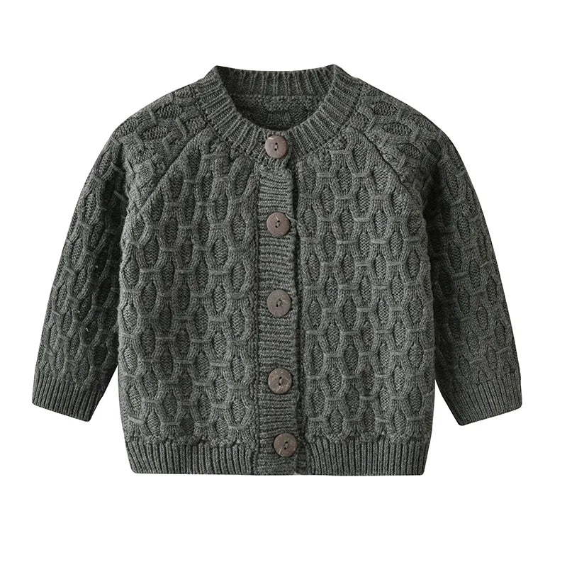 Baby Boys Cardigan Sweater - Spring School Outfit Layer