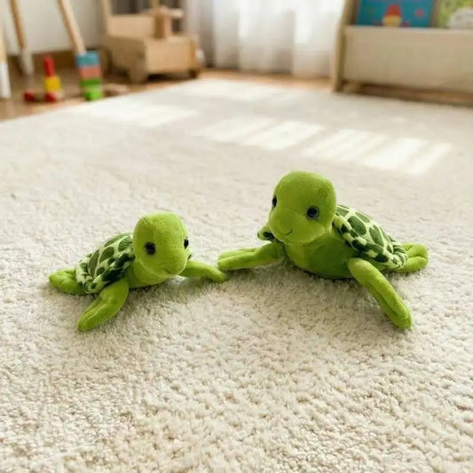 Parent and Child Turtle Plush Doll