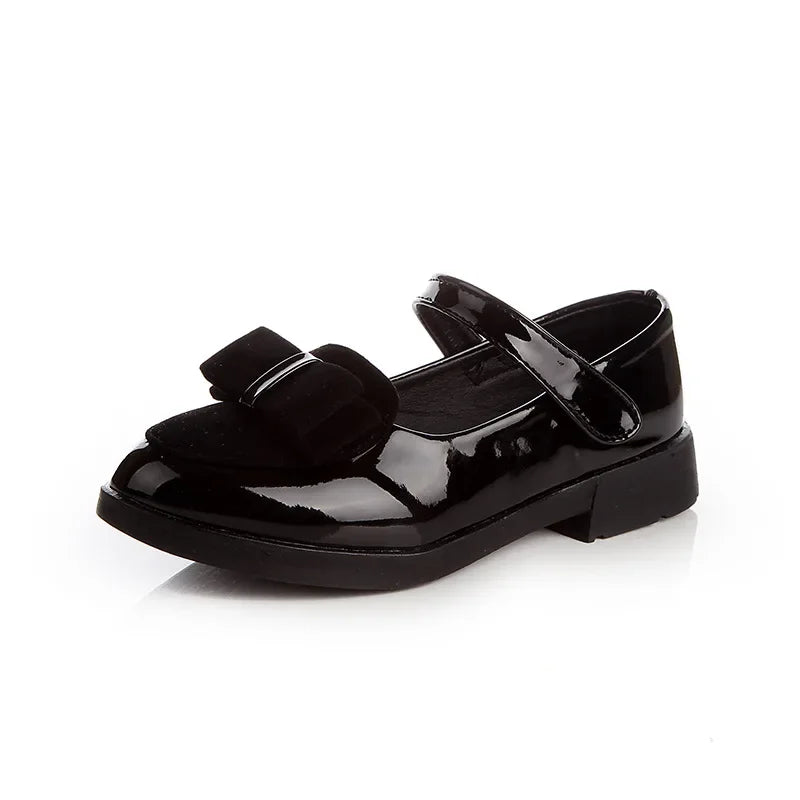 Girls Bow Knot Mary Jane Flat Shoes