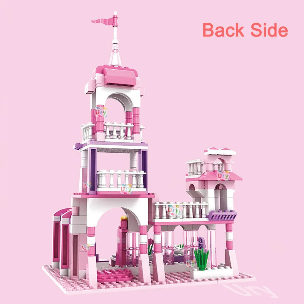 Princess Castle Building Blocks Play Set