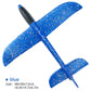 Foam Plane Glider Toy - 33/50CM Hand Throw Outdoor Airplane
