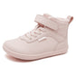 Kids Winter Barefoot Ankle Shoes - Wide Toe Faux Fur Lined Sneakers