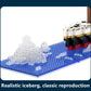 Titanic Iceberg Cruise Ship Building Blocks Set - Micro Brick Model
