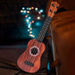 21-Inch Soprano Ukulele Toy - 4-String Beginner Instrument