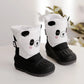 Kids High Top Warm Waterproof Snow Boots