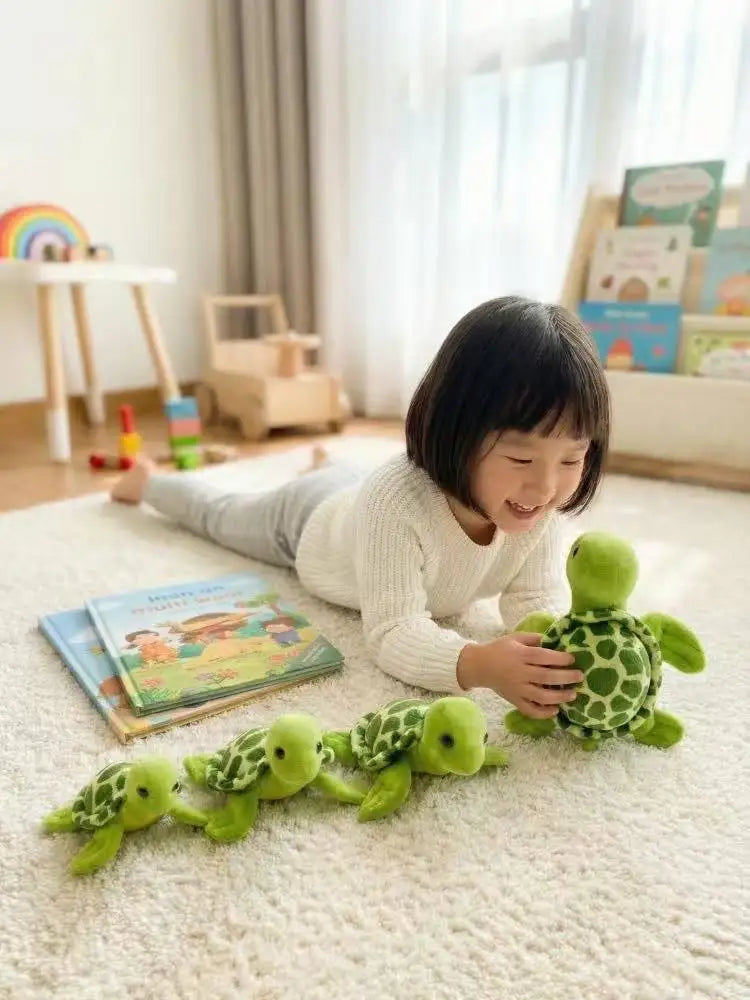 Parent and Child Turtle Plush Doll