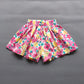 Girls Floral Wide Leg Summer Culotte Shorts