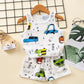 Kids Sleeveless Cotton Pajama Set - Summer Sleepwear