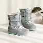 Kids High Top Warm Waterproof Snow Boots