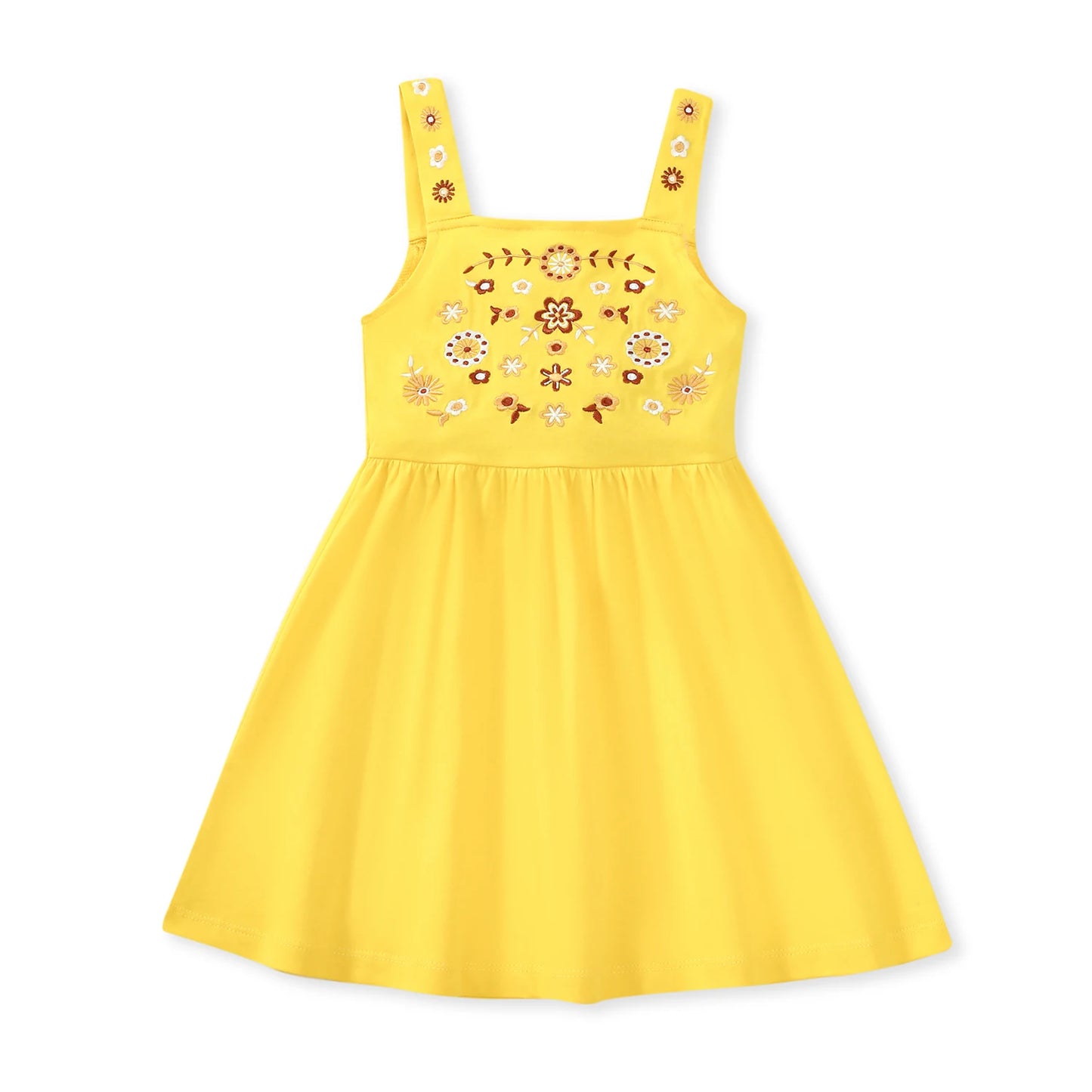 Baby Girls Cotton Summer Dress - Lovely Toddler Style