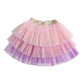 Girls Layered Mesh Ballet Tutu Skirt - Party Dance Style