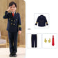 Boys Pilot Uniform Suit - Formal Jacket and Pants Costume