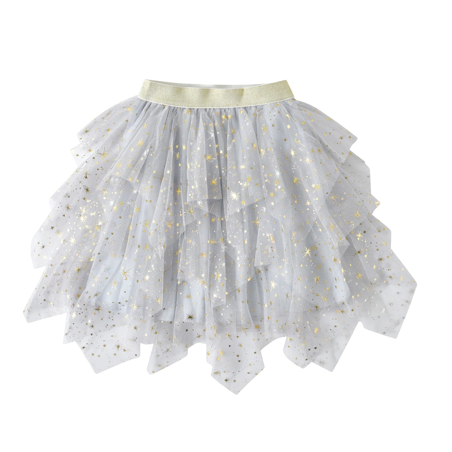 Girls Layered Mesh Ballet Tutu Skirt - Party Dance Style