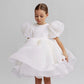 Girls Lace Tulle Pageant Gown - Flower Bridesmaid Dress