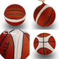 Silent Indoor Basketball With Cover - PU Foam Quiet Dribble Ball