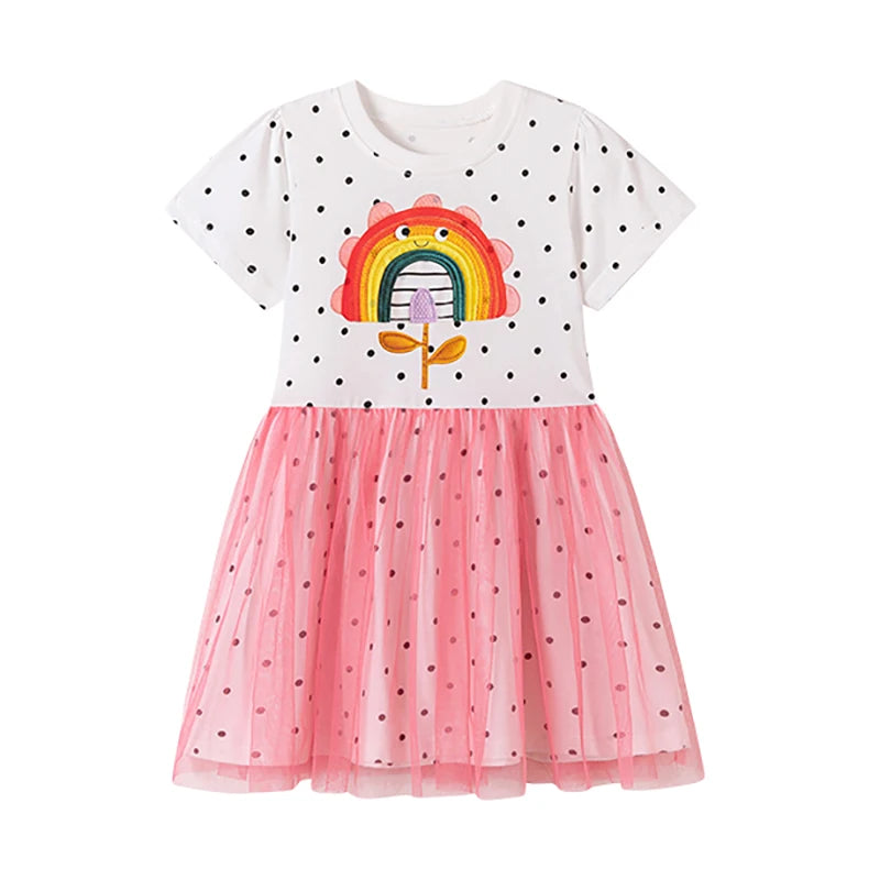 Baby Girls Cotton Summer Dress - Lovely Toddler Style
