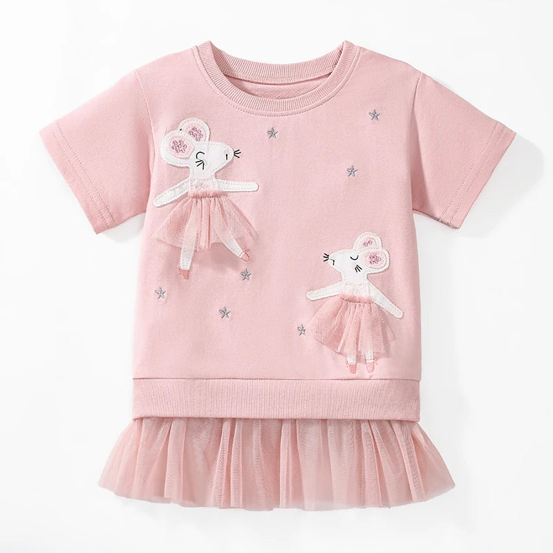 Baby Girls Cotton Summer Dress - Lovely Toddler Style
