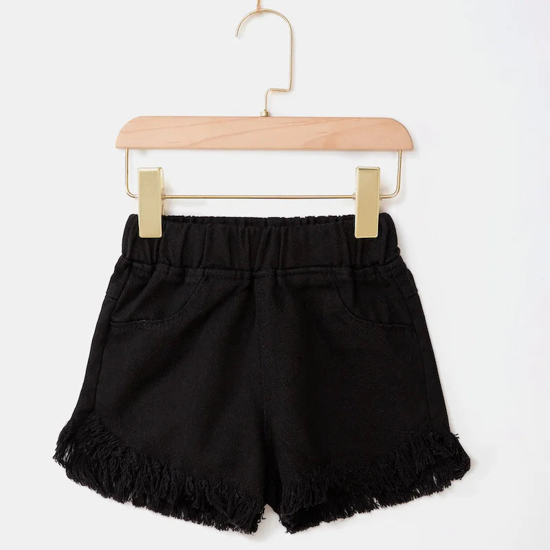 Girls Casual Summer Denim Shorts