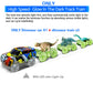 Dinosaur Flexible Race Track Set - Flash Light Car Educational Toy