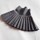 Girls Knitted High Waist Pleated Mini Tutu Skirt