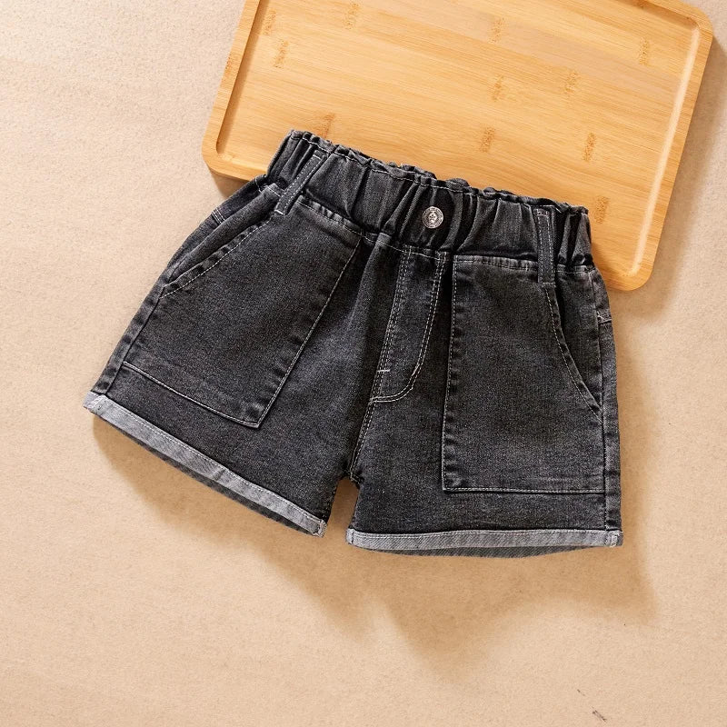 Girls Casual Summer Denim Shorts