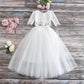 Girls Lace Top and Long Skirt Summer Outfit Set